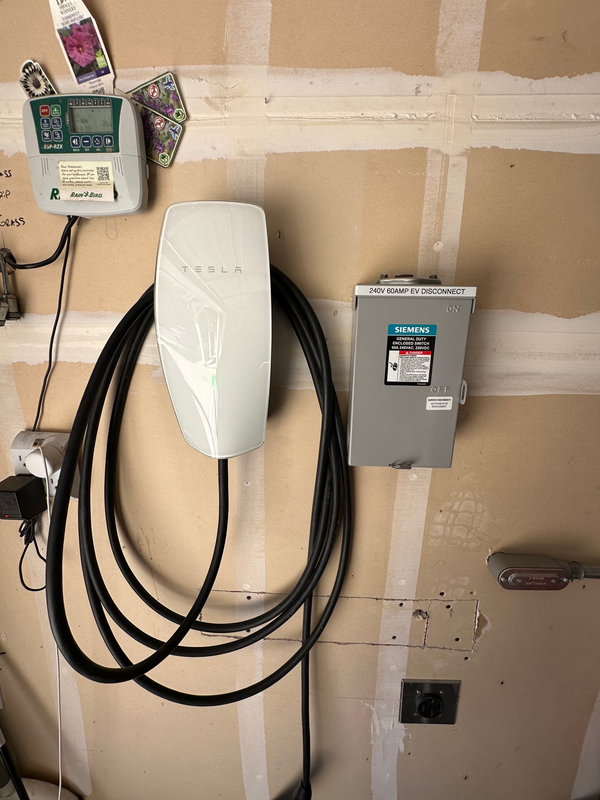 60-Amp Tesla Wall Connector Install With Safety Disconnect image
